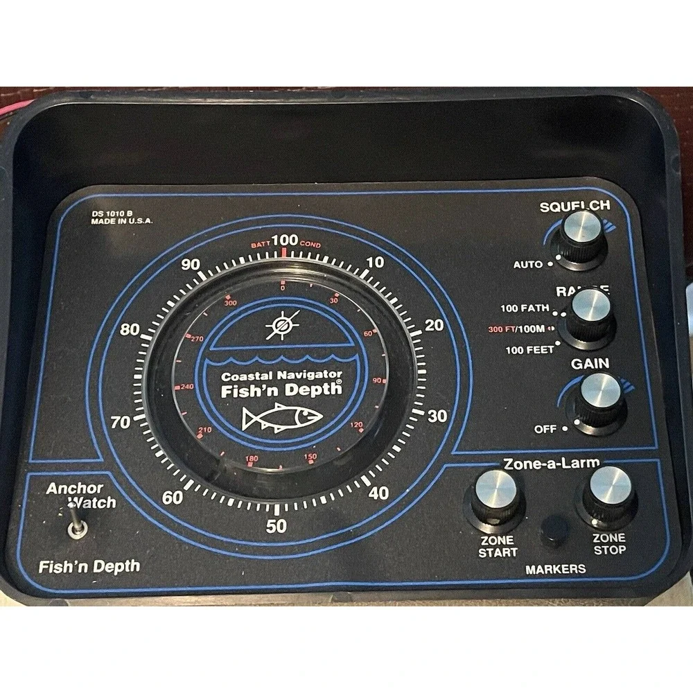 Squelch Fish n Depth Good Condition Model DS-1010B (26)